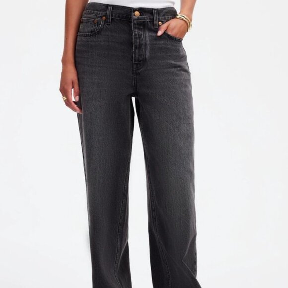 Madewell Low-Slung Baggy Jeans in kingswood wash - Picture 1 of 4